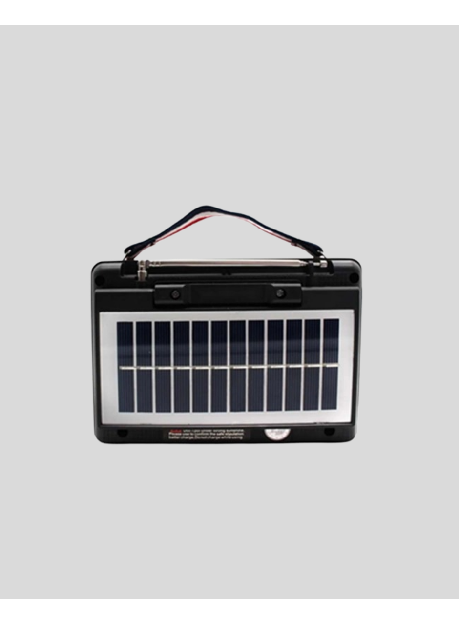 Güneş Enerjili Taşınabilir Hoparlör KTF-1428 Bluetooth Radyo USB SD Kart Destekli