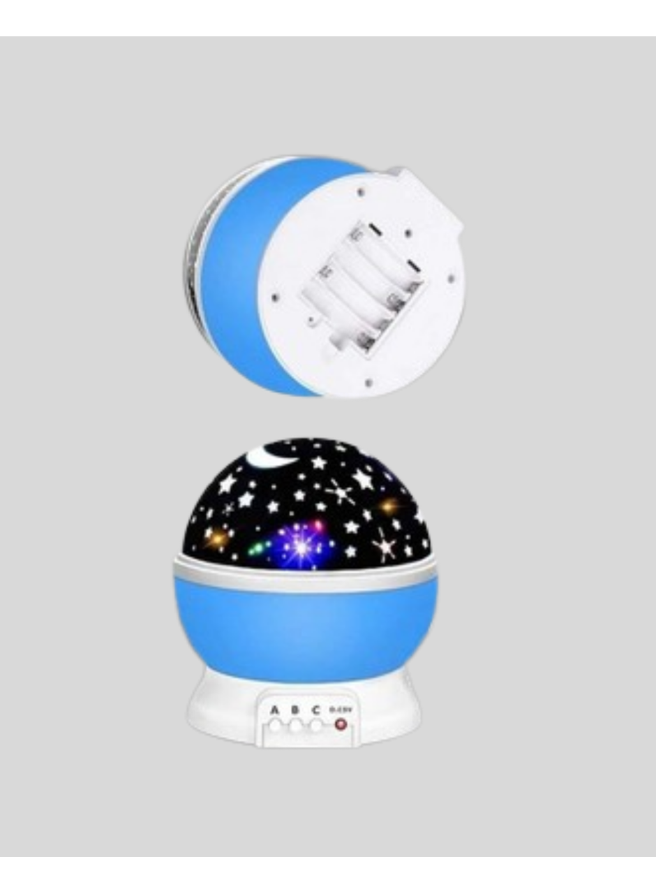 Renkli LED Gece Lambası 6 Işık Modlu Çocuk Odası Atmosfer Aydınlatma