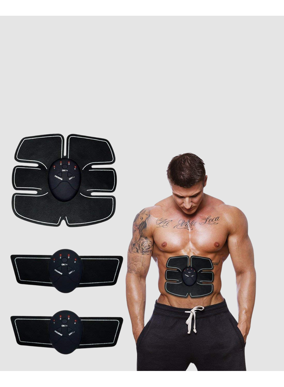 EMS Göbek ve Kol Kas Uyarıcı Cihaz 6 Modlu Elektronik Vücut Şekillendirici