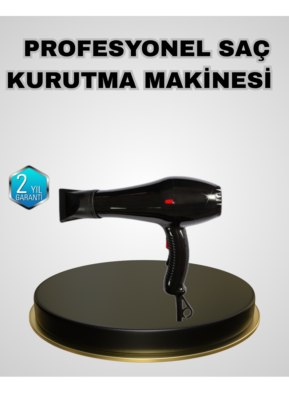Profesyonel 2200W Fön Makinesi Soğuk Sıcak Üflemeli İki Kademeli