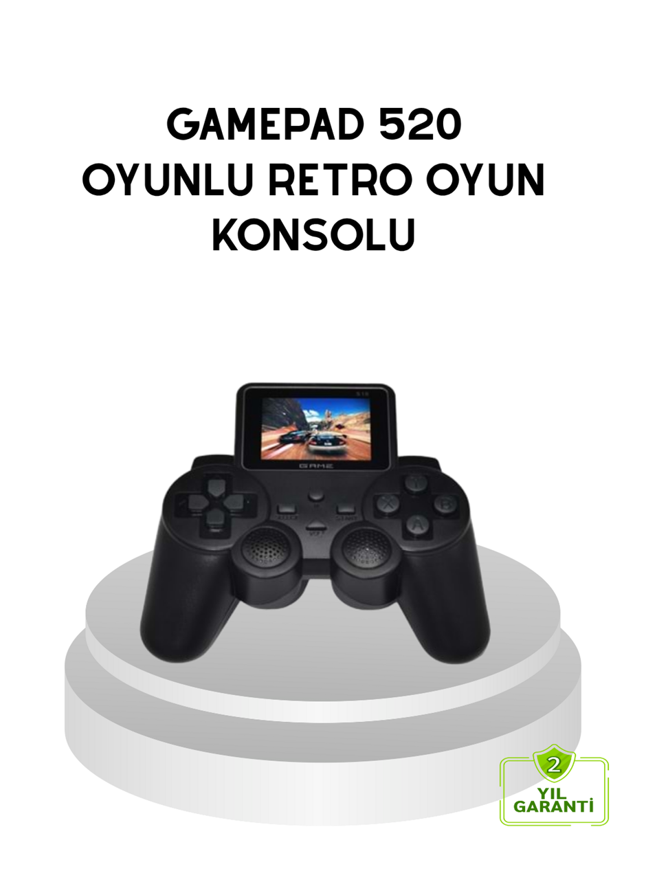 S10 Retro Oyun Konsolu Taşınabilir 2.8 İnç Ekran Ergonomik Nostalji
