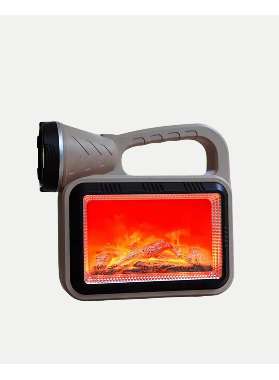 Güneş Enerjili Alev Efektli Lamba COB Led Su Geçirmez Çok Fonksiyonlu