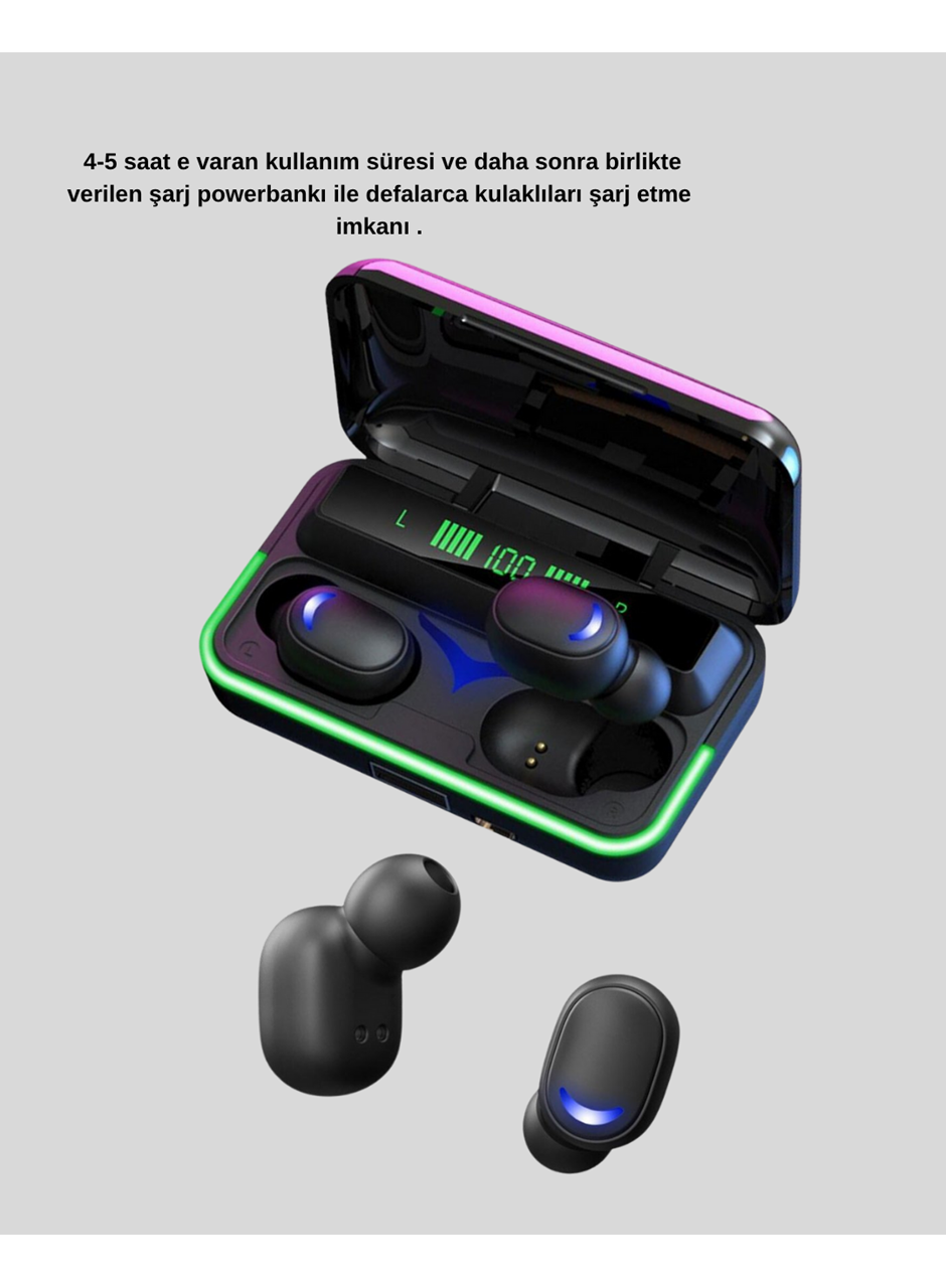 Gaming Bluetooth Kulaklık 800mAh Powerbank Düşük Gecikmeli