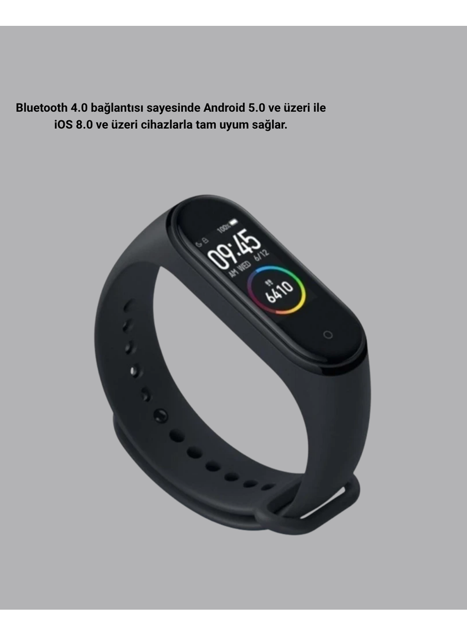 Bluetooth Akıllı Bileklik Spor Modlu Kalp Atış Takipli Uyku Analizli