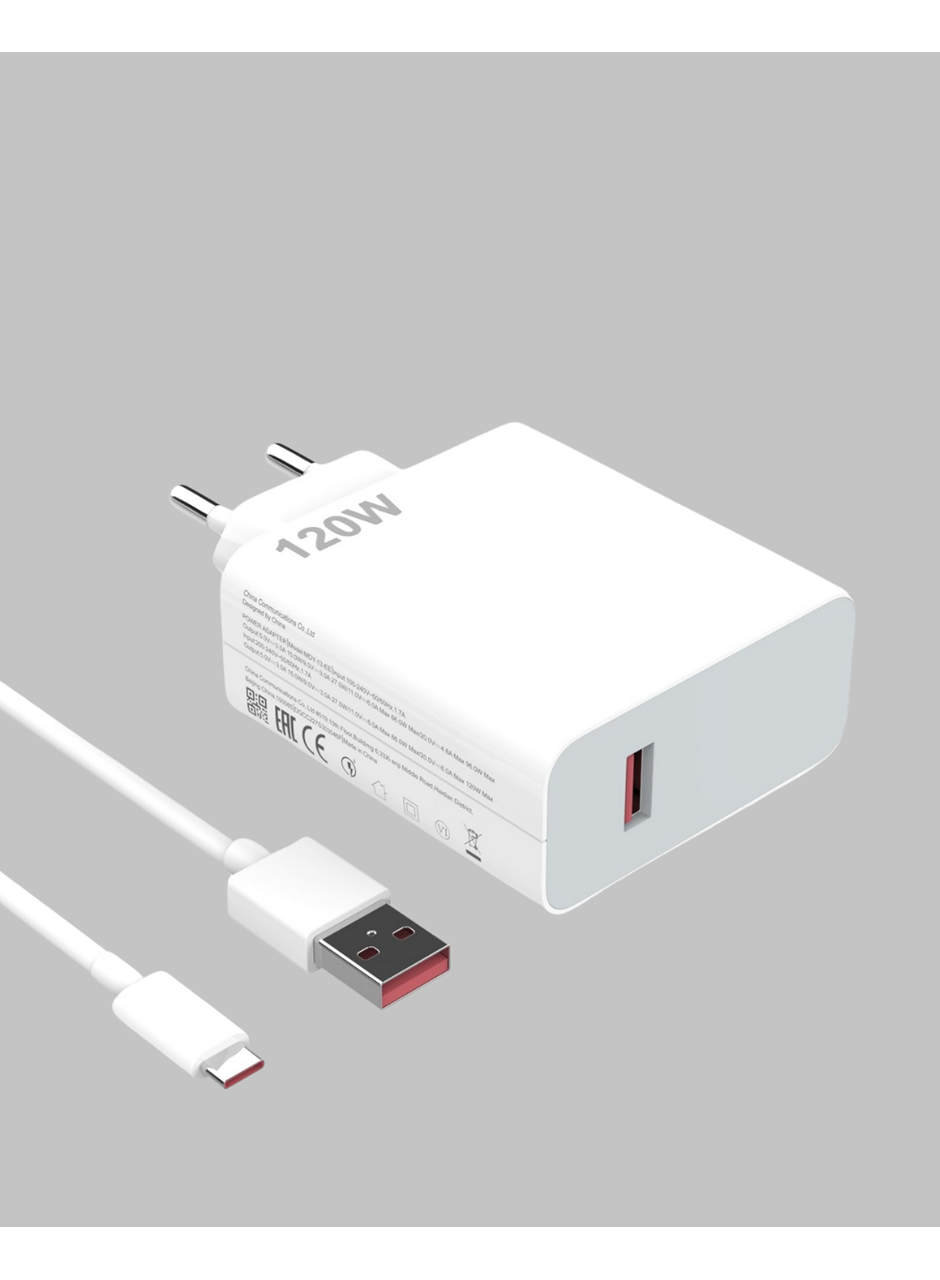 120W Ultra Hızlı Şarj Adaptörü USB-C Destekli Güçlü Şarj Teknolojisi