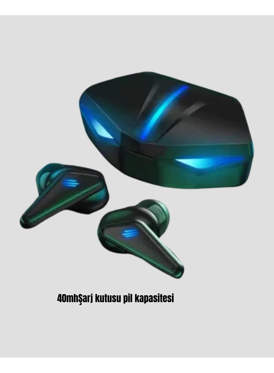 Gaming Bluetooth Kulaklık Pasif Gürültü Önlemeli 12mm Sürücülü