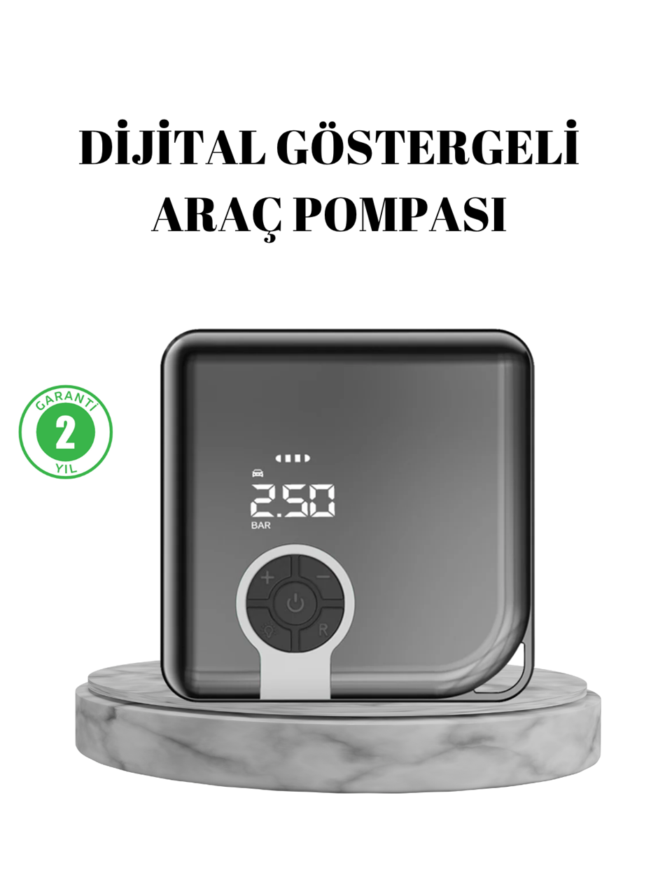 Taşınabilir Akıllı Hava Kompresörü Yüksek Basınç Kapasiteli