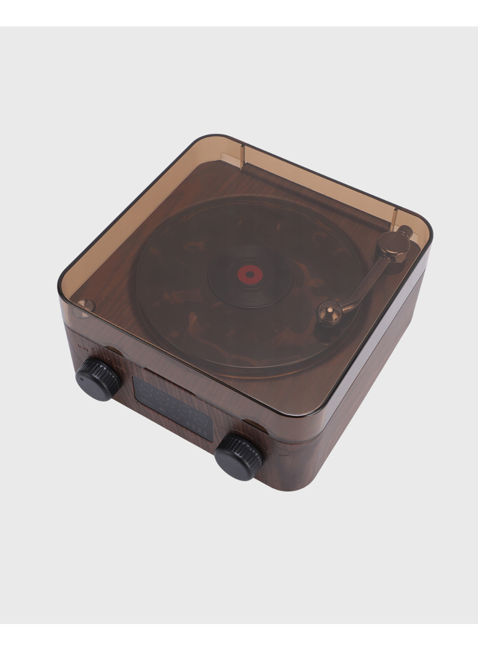 Gece Lambası Bluetooth Hoparlör Dijital Saat Çok Fonksiyonlu Su Dalgası Işıklı