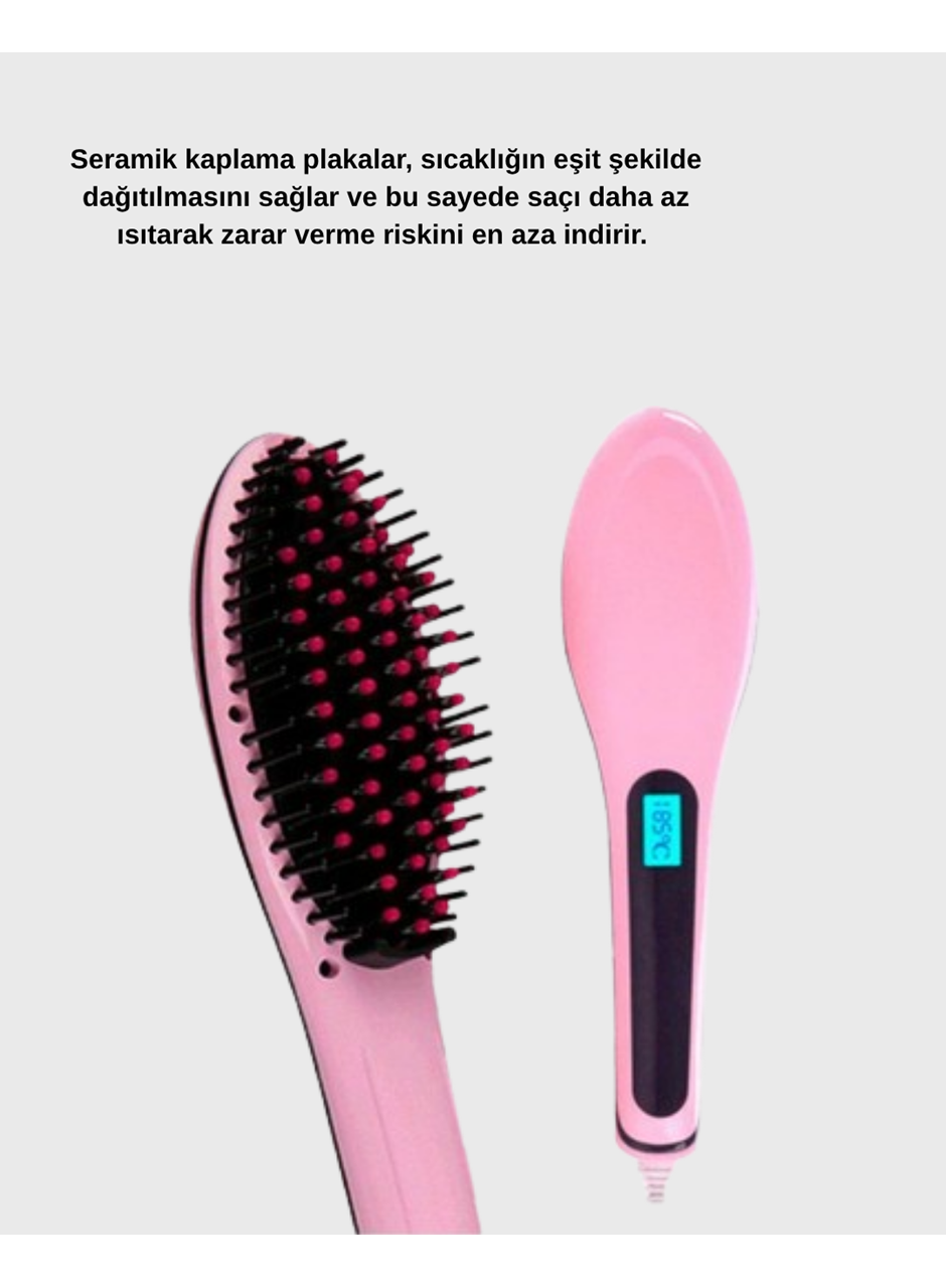 Dijital Ekranlı Saç Düzleştirici İyon Teknolojili 80-230°C Ayarlı