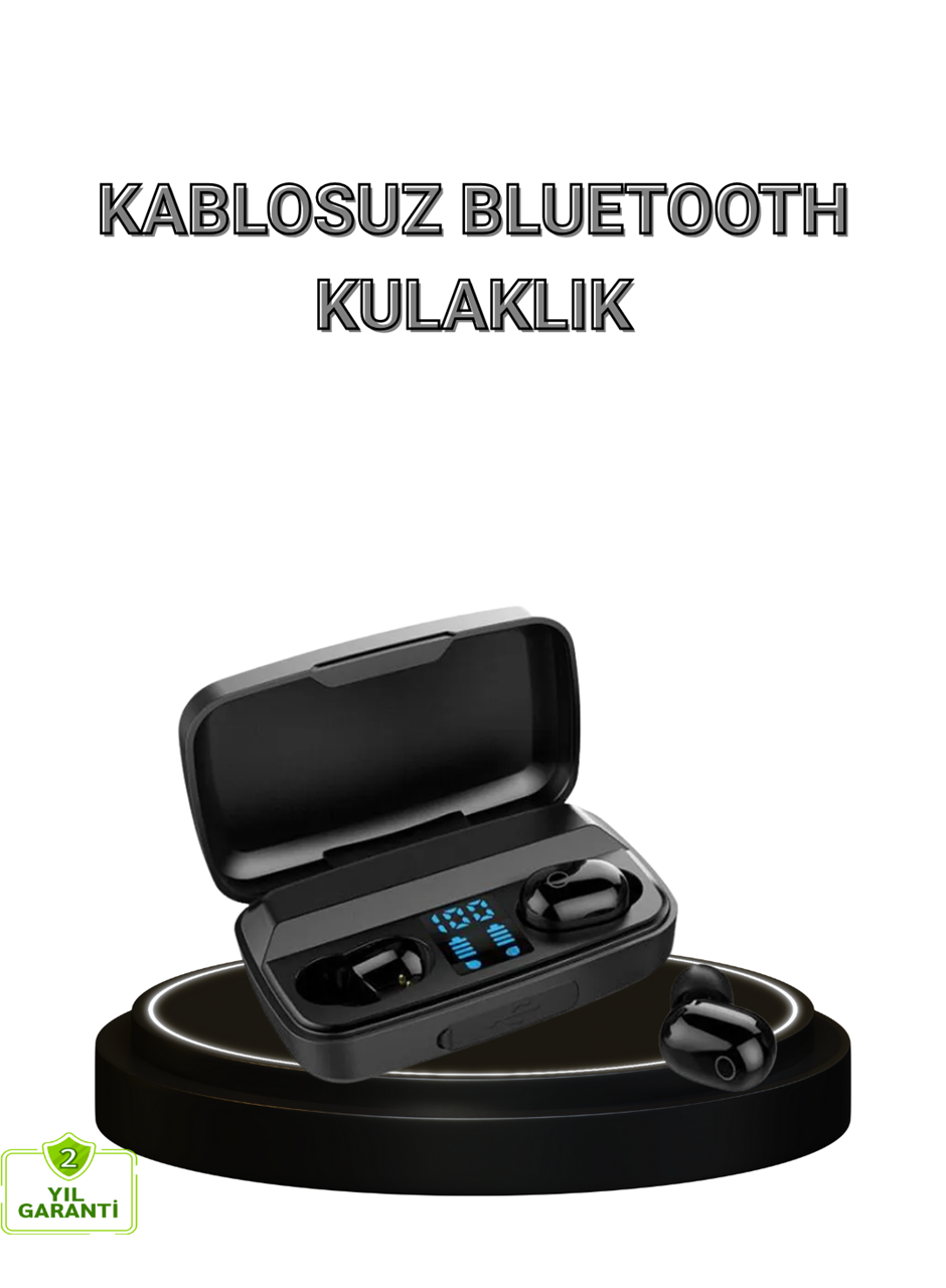 A10s Kablosuz Kulaklık  Çipli Uzun Pil Ömürlü Dokunmatik