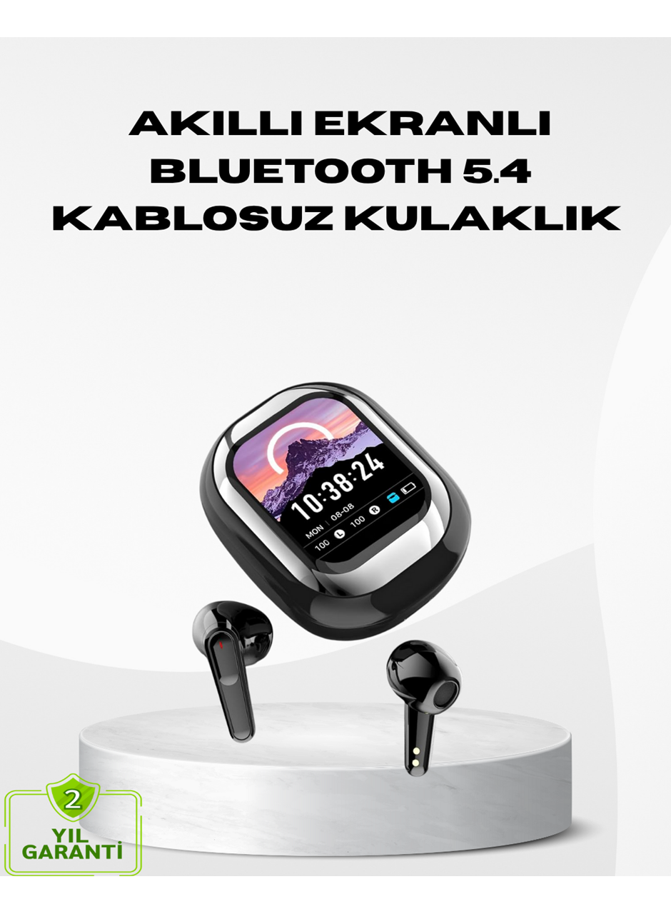 Akıllı Ekranlı Kablosuz Kulaklık – Gürültü Engelleme ve HD Ses Deneyimi