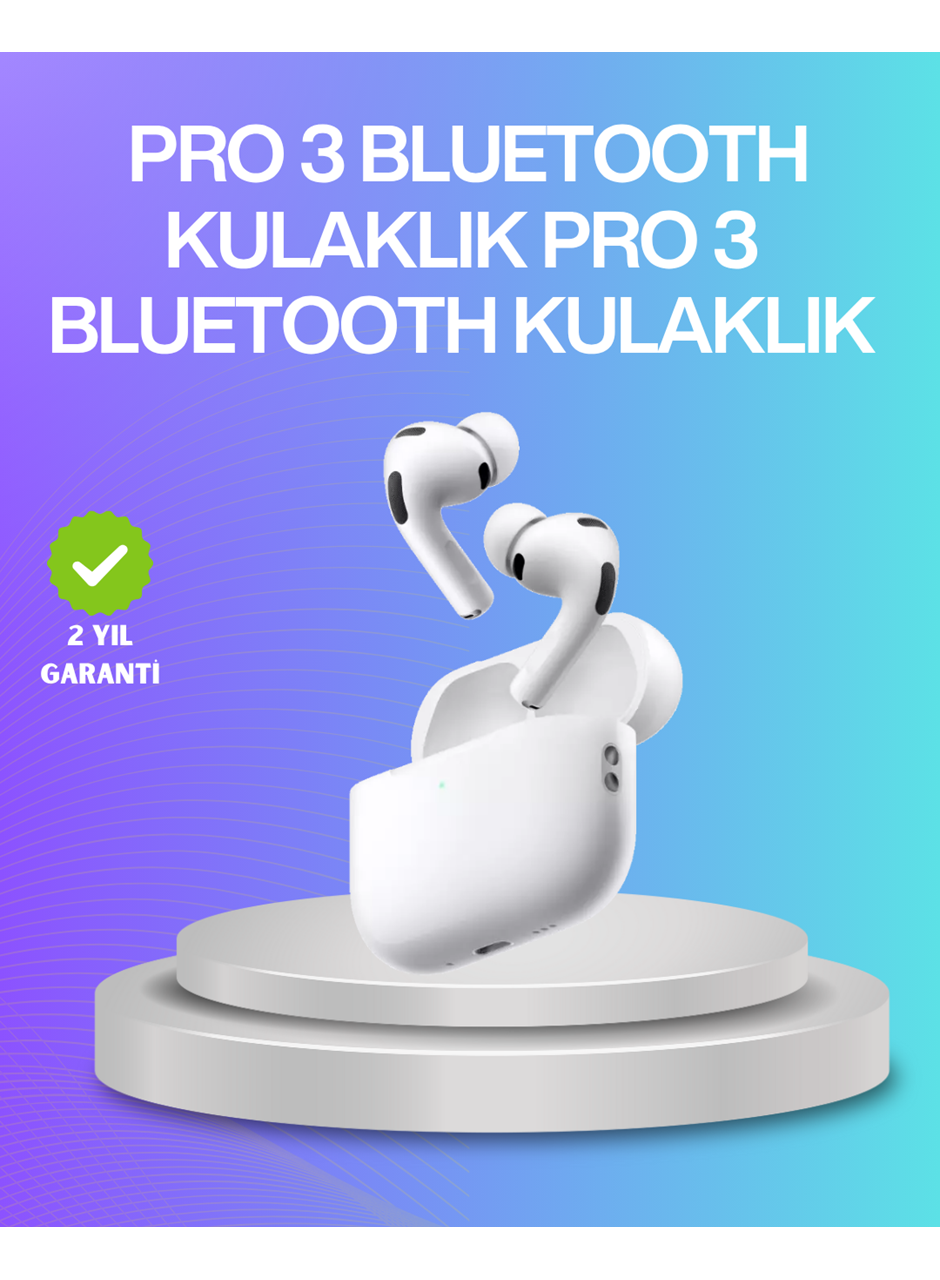 Aktif Gürültü Engelleyici Kablosuz Bluetooth Kulaklık – Şarj Kutulu, Uzun Ömürlü