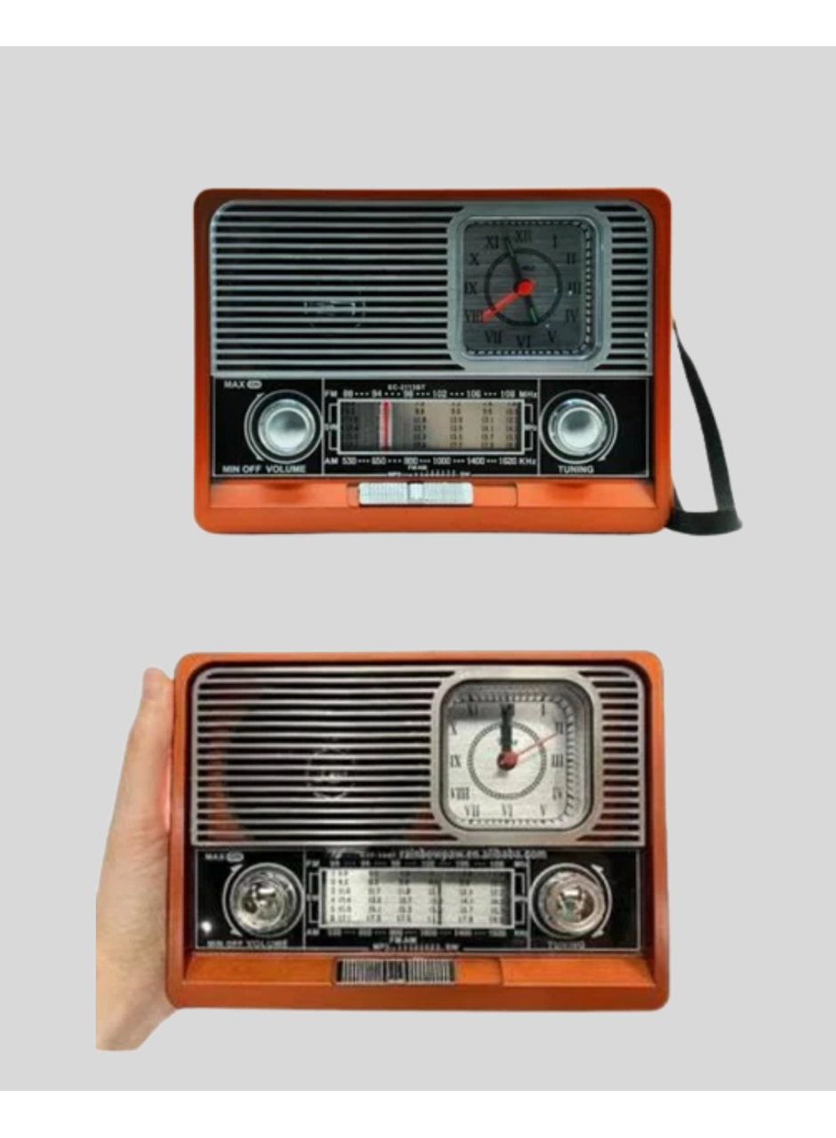 Nostaljik Radyo – Şık Dekoratif Tasarım ve Güvenli 2 Yıl Garanti