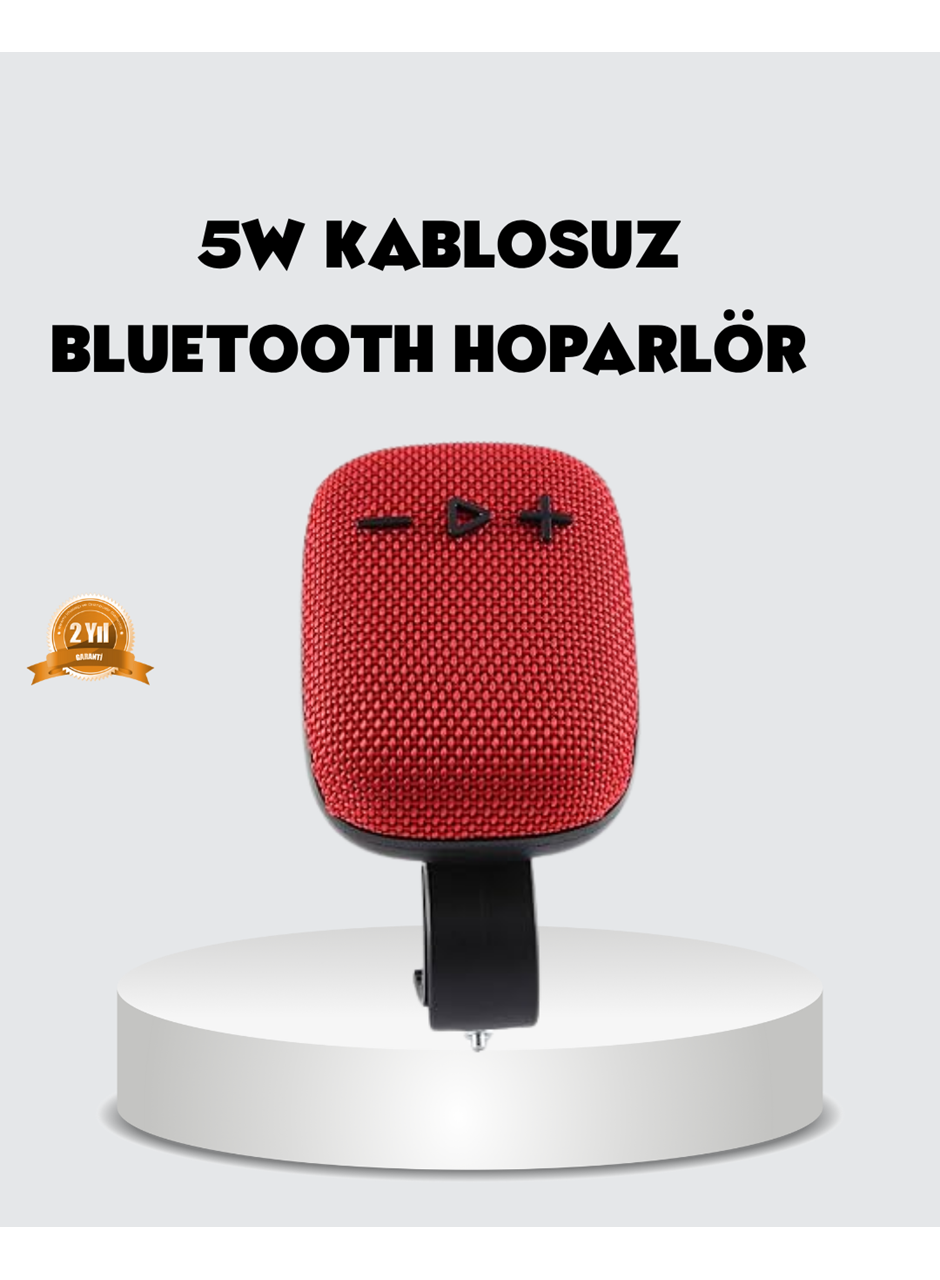 Bluetooth 5.1 Kablosuz Hoparlör – Güçlü Bas, FM Radyo ve Çoklu Giriş Destekli