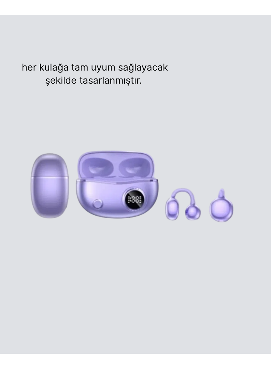 Bluetooth YXG10 Kulak Arkası Tasarım Cilt Dostu Silikon Hafif Yapı