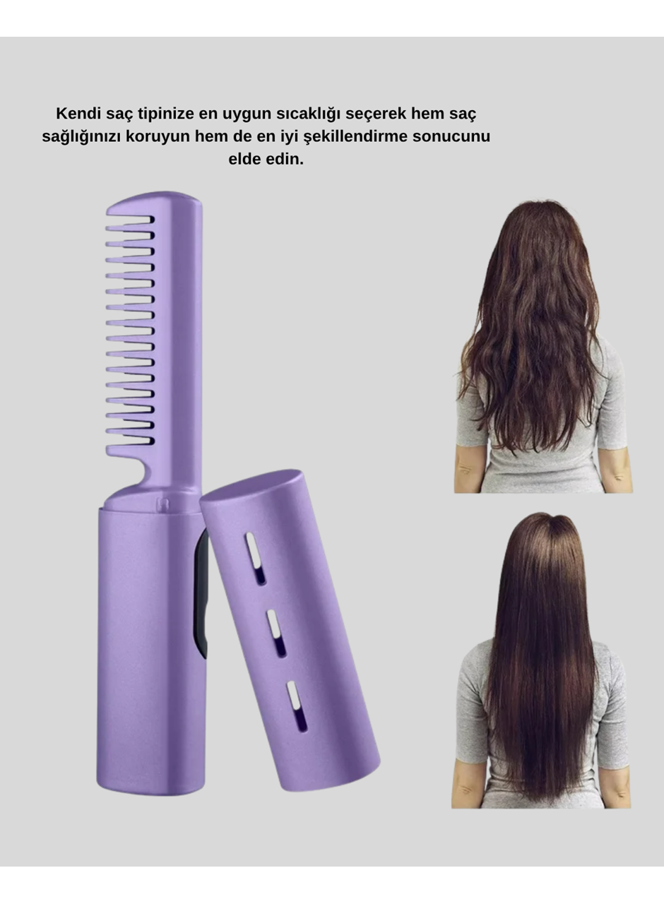 Profesyonel Saç Düzleştirici – Saç Tipine Göre Ayarlanabilir Sıcaklık ve Koruma