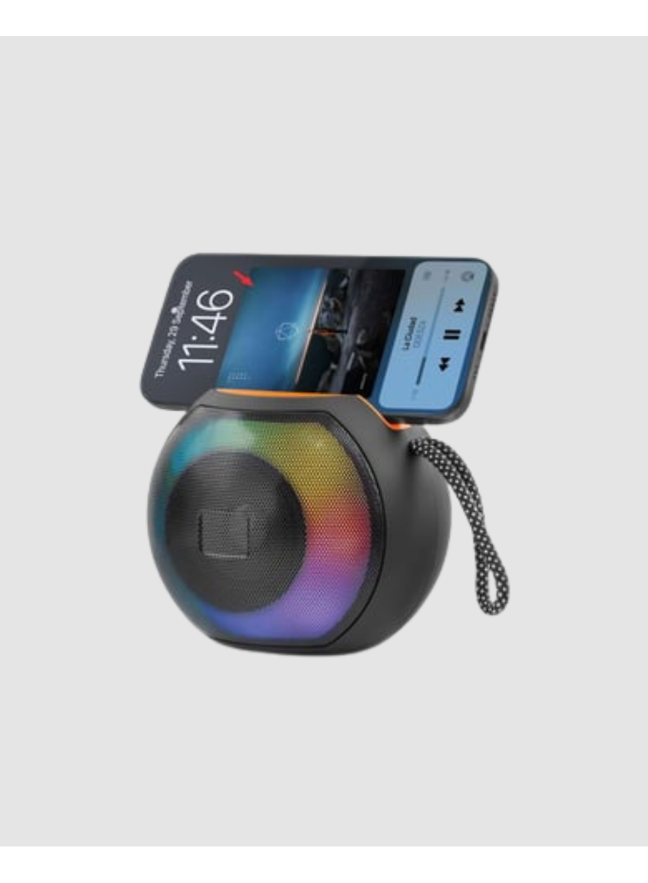 Bluetooth 5.0 Hoparlör – RGB Işıklı, Güçlü Bas ve 360° Surround Ses