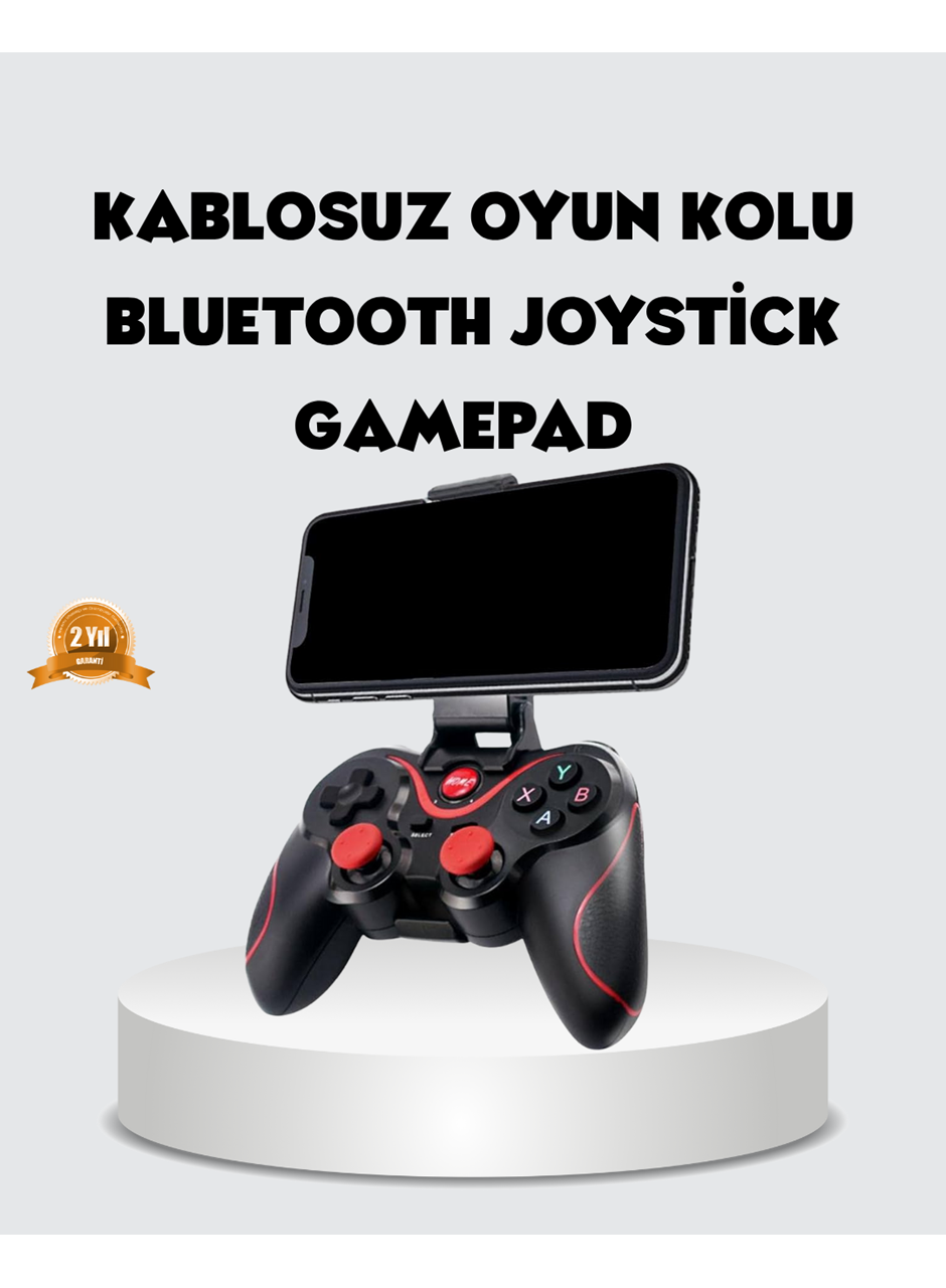 Bluetooth Gamepad Kablosuz Oyun Kumandası Tek Cihaz Destekli