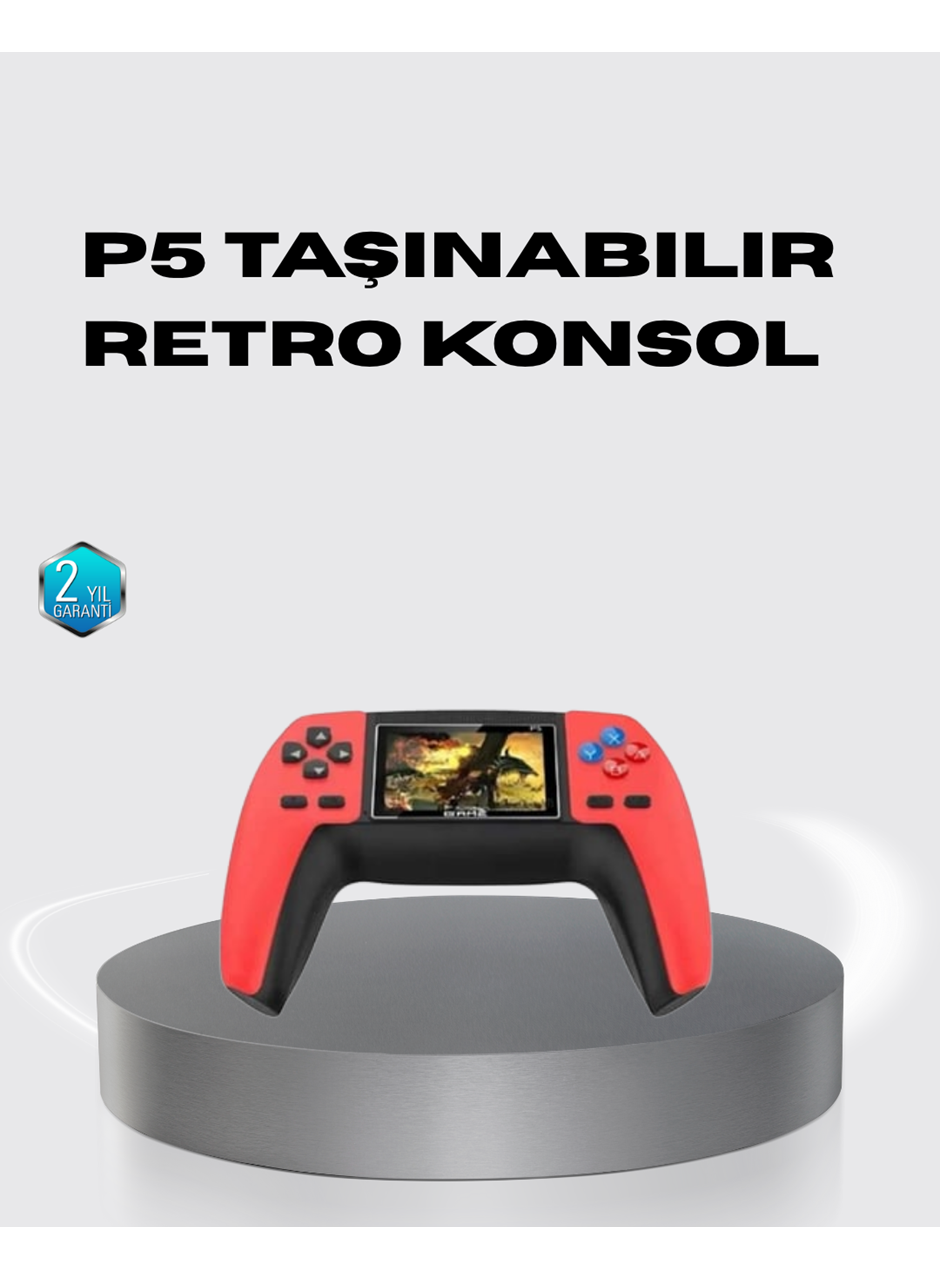 Taşınabilir Retro Oyun Konsolu – 520 Efsane Oyun Tek Cihazda