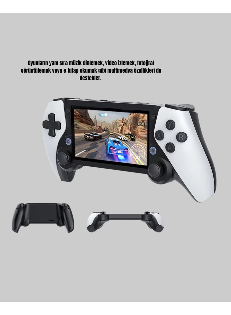 4.3 İnç Ekranlı Retro Oyun Konsolu – 64 GB Hafızalı, Şarjlı ve Multimedya Destekli