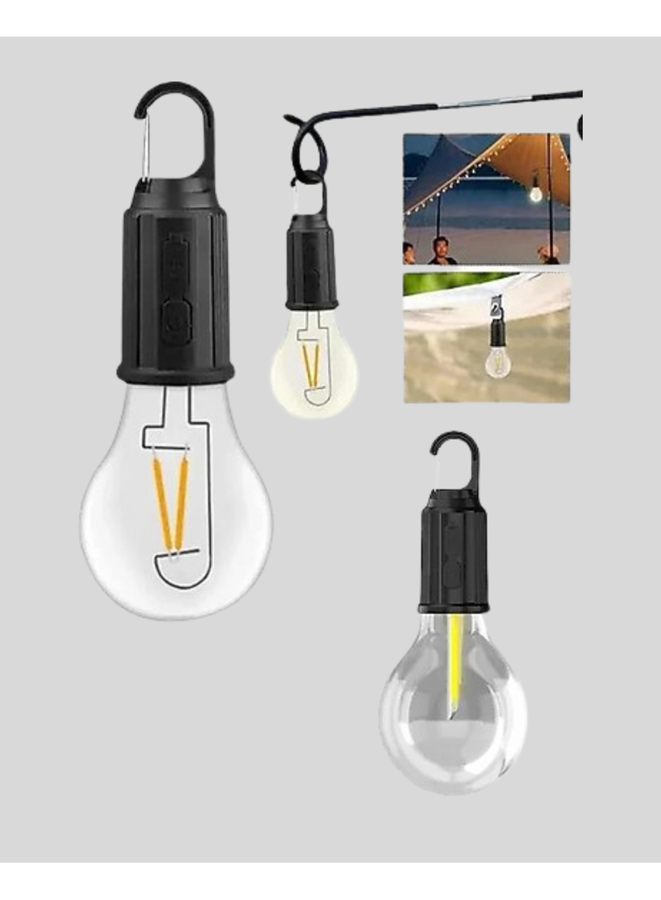 Type-C Şarjlı LED Kamp Lambası – Uzun Ömürlü Pil ve Yüksek Parlaklık