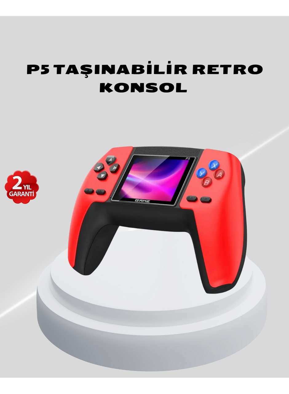 Retro Oyun Konsolu – 520 Klasik Oyunlu Taşınabilir Gamepad