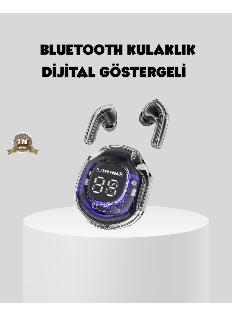 Bluetooth 5.3 TWS Kulaklık Gürültü Engelleyici Üçlü Mikrofonlu Ergonomik Tasarım