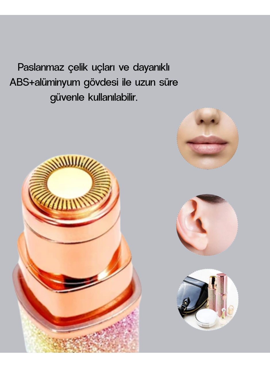 USB Şarjlı Kaş ve Yüz Tüy Alma Cihazı – Taşınabilir ve Acısız Kullanım