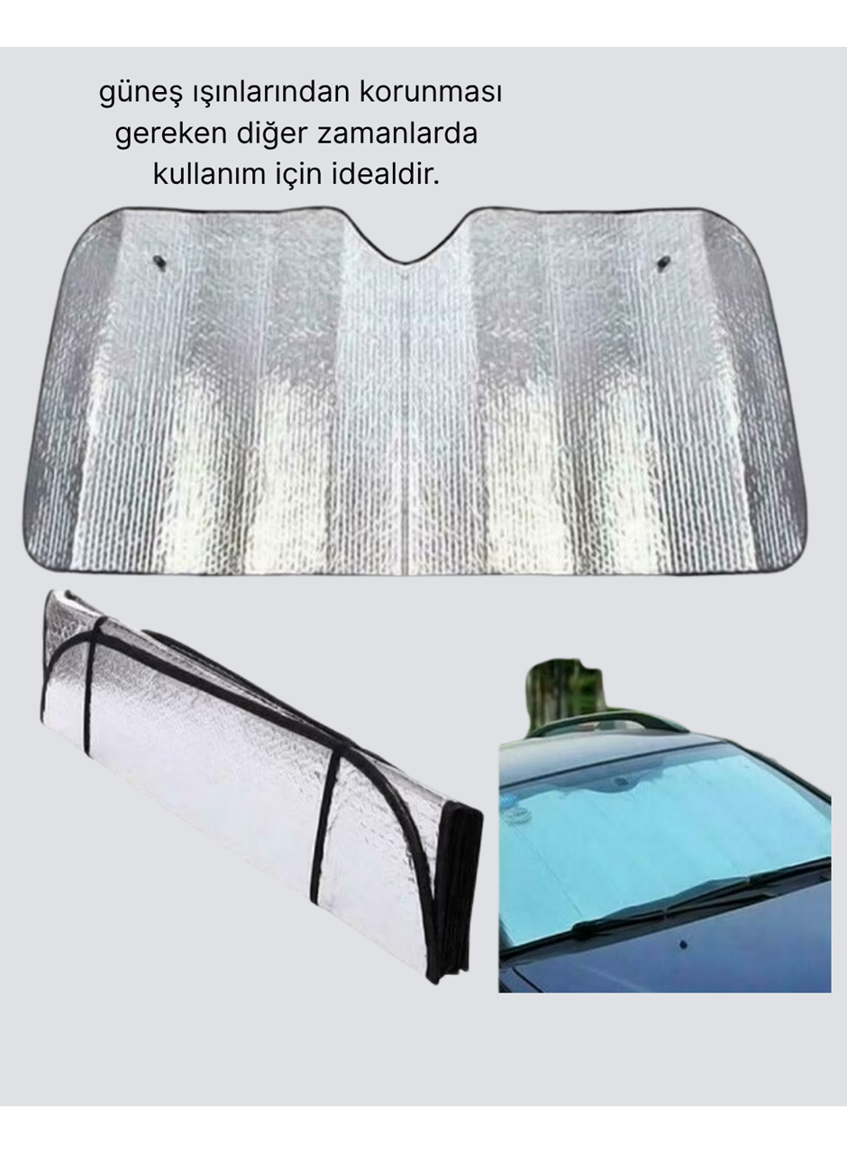 Otomobil Güneşliği – Katlanabilir Tasarım ve Süngerli Isı Yalıtımı
