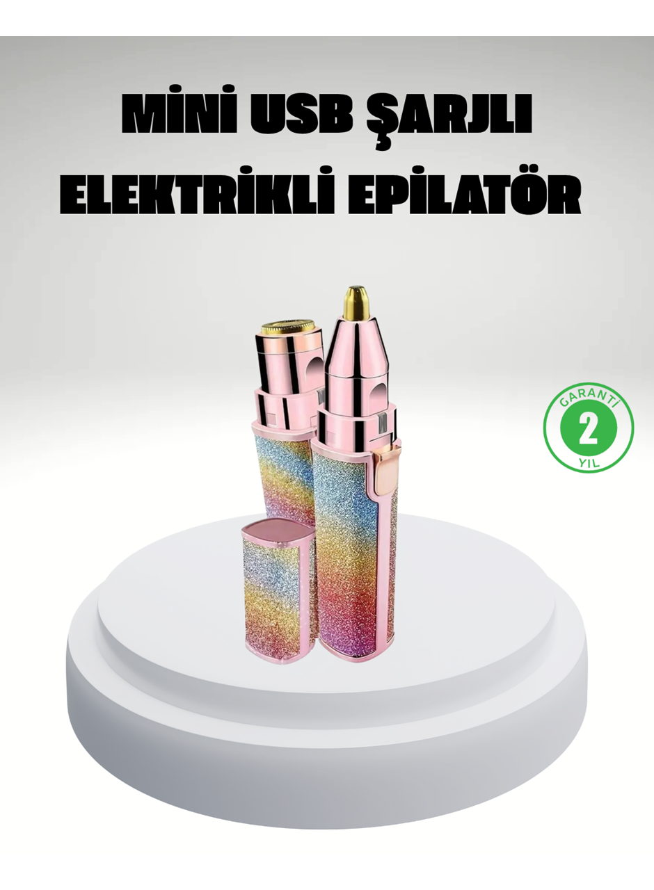 Şarjlı Mini Yüz ve Kaş Epilatörü – Ağrısız ve Hassas Temizlik