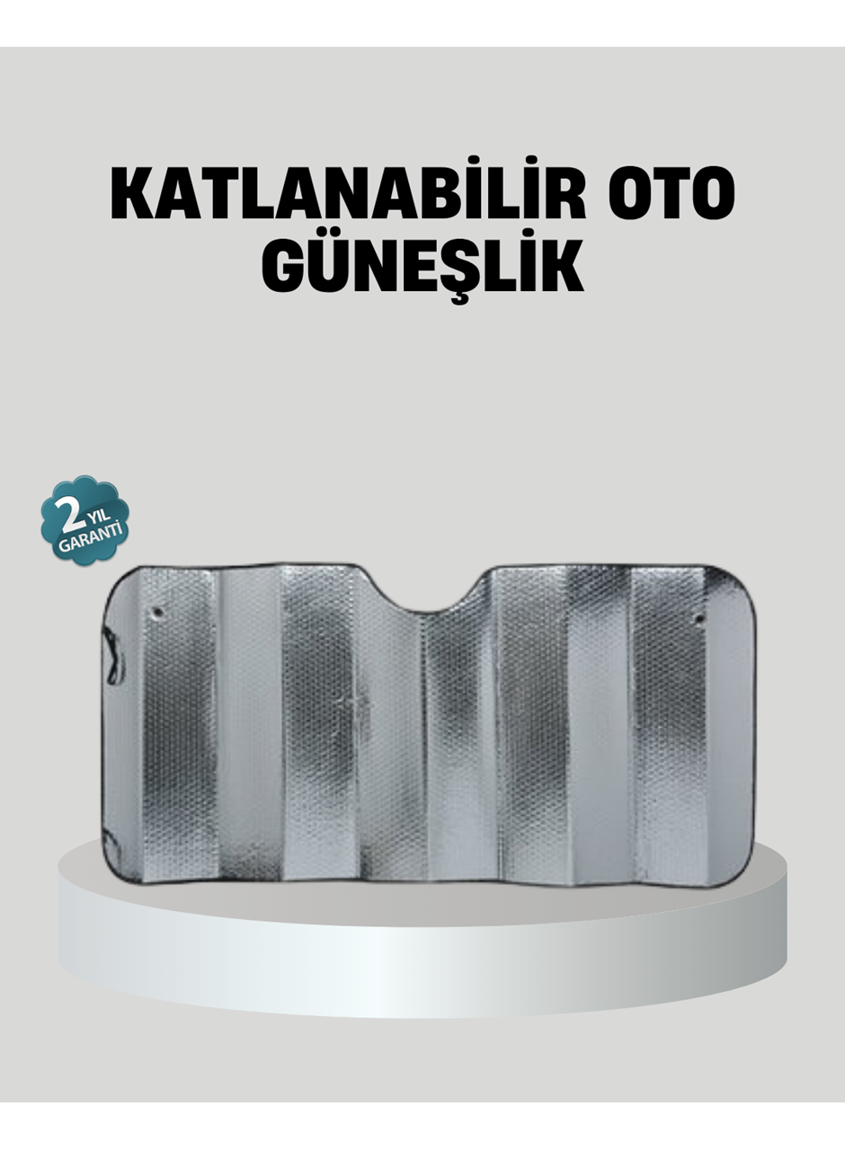 Araba Güneşliği Alüminyum Yansıtıcı Yüzeyle Etkili Isı Koruması