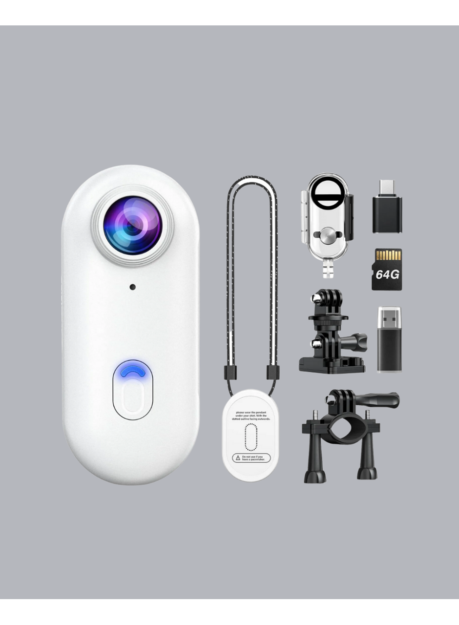 1080P Suya Dayanıklı Aksiyon Spor Kamerası 120° Geniş Açı ve WiFi Destekli