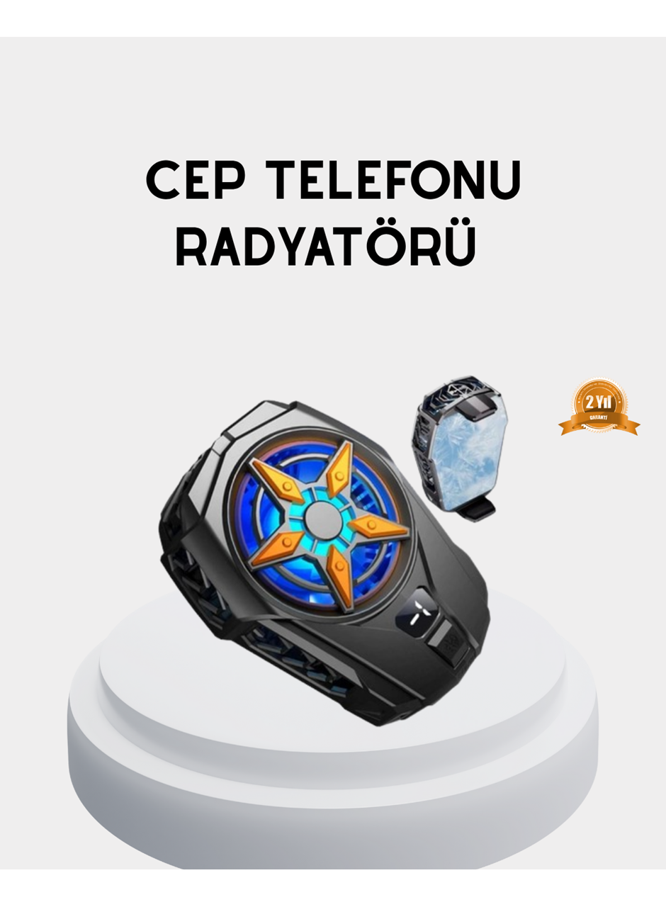 Yarı İletken Cep Telefonu Radyatörü 2 Hız Kademeli Dijital Ekranlı