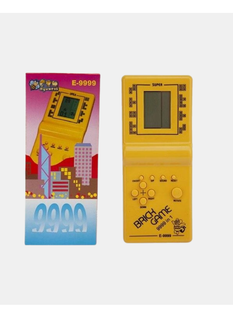 Mini Tetris El Aterisi – Taşınabilir Retro Oyun Konsolu, Pil ile Çalışan Klasik Model