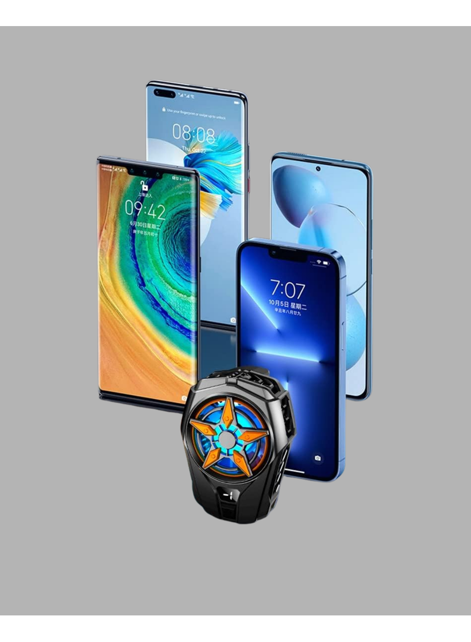 Telefon Soğutucu Radyatör Type-C Bağlantılı 2 Kademeli Dijital Kontrollü