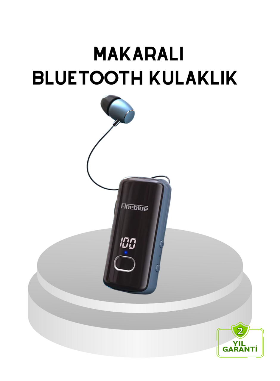 Fineblue F580 Suya Dayanıklı Bluetooth 5.3 Kulaklık Dijital Ekranlı