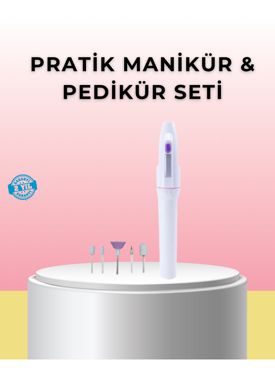 Profesyonel Elektrikli Tırnak Bakım Matkap Seti – Düşük Gürültü ve Taşınabilir Tasarım