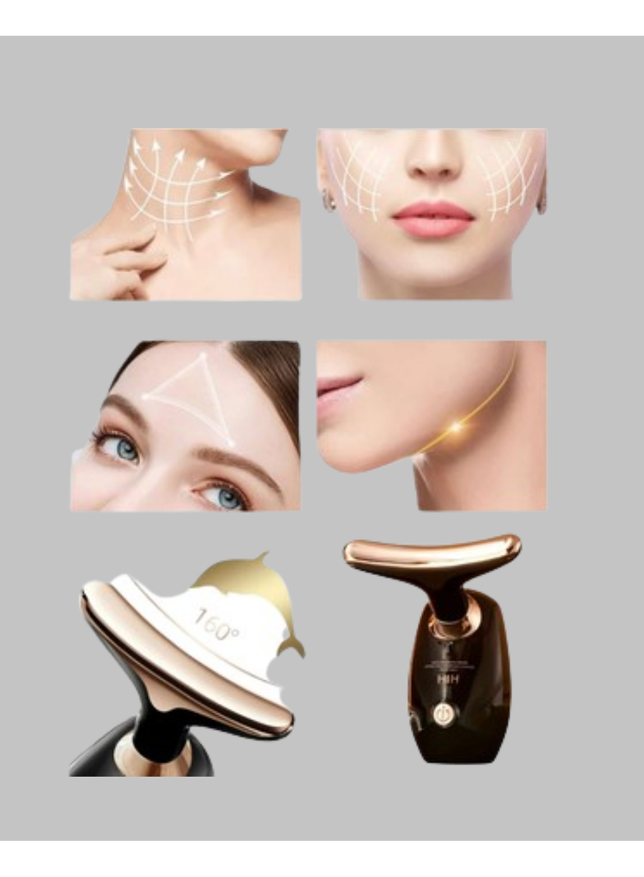 Yüz ve Boyun İçin Cilt Sıkılaştırma ve Kolajen Artırıcı Bakım Cihazı