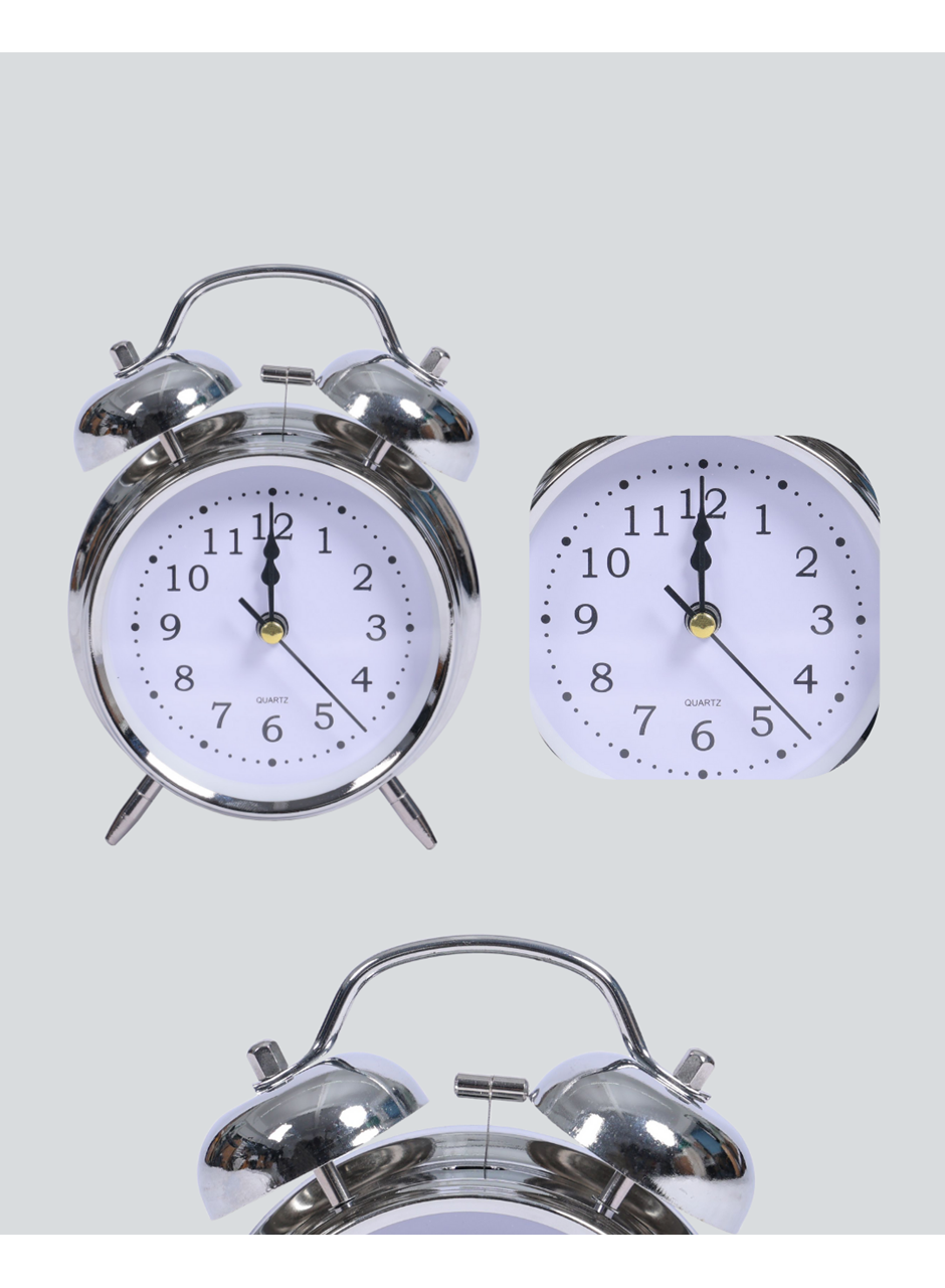 Dekoratif Gümüş Saat