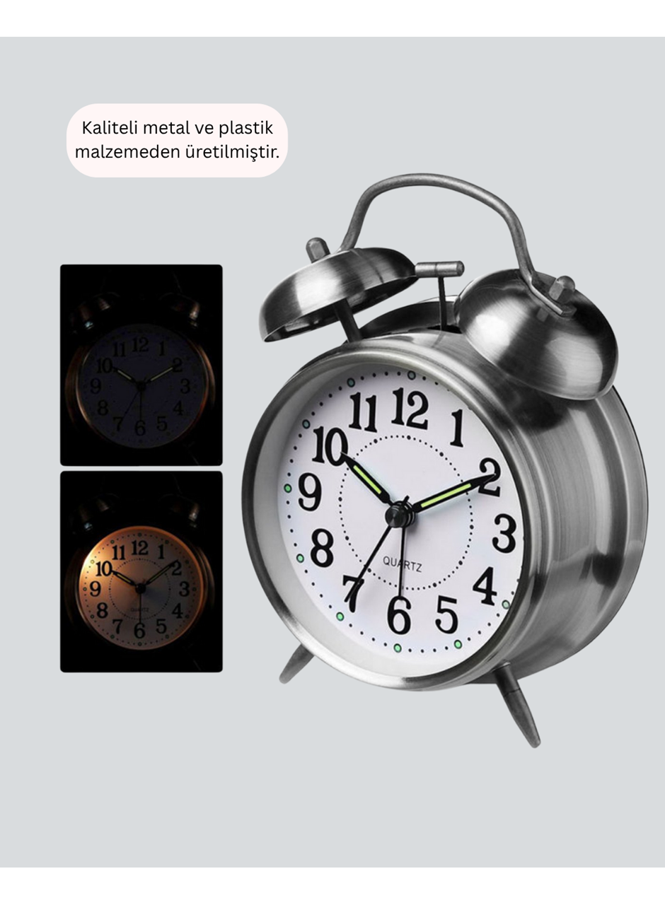 Dekoratif Gümüş Saat