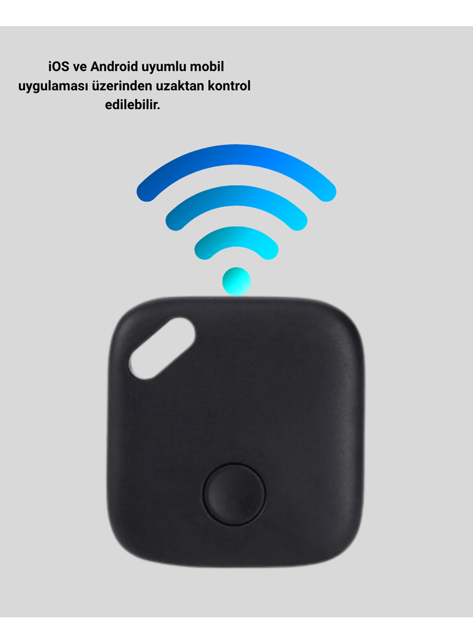 Bluetooth Akıllı Takip Cihazı Kompakt Tasarımlı ve Uzun Pil Ömürlü