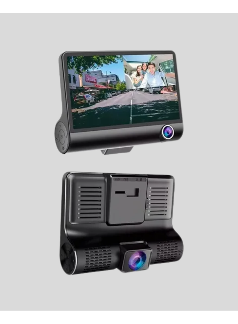 Araç Kamerası 3’lü Full HD DVR 1080P Gece Görüşlü ve G-Sensörlü