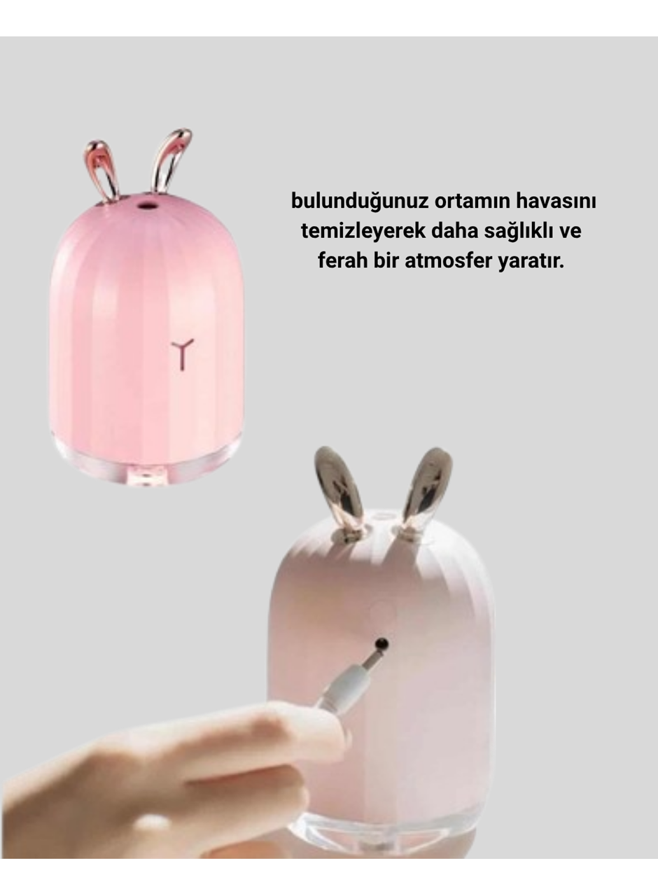 Sessiz Ultrasonik Hava Nemlendirici – Su Bazlı Buhar Difüzör