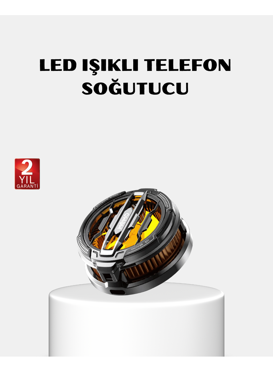 Mobil Oyun Telefon Soğutucusu Yarı İletken Hızlı Soğutmalı ve Sessiz Fanlı