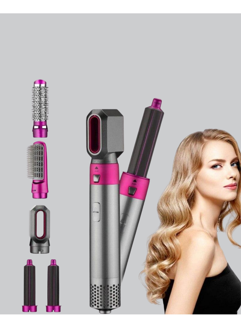 5’i 1 Arada Saç Şekillendirici Set Kuaför Düzeyinde Performans ve Ergonomik Tasarım