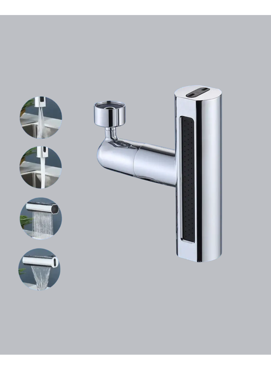 ABS Pirinç Alaşımlı Musluk Başlığı 4 Modlu 360° Dönebilen ve Ekonomik