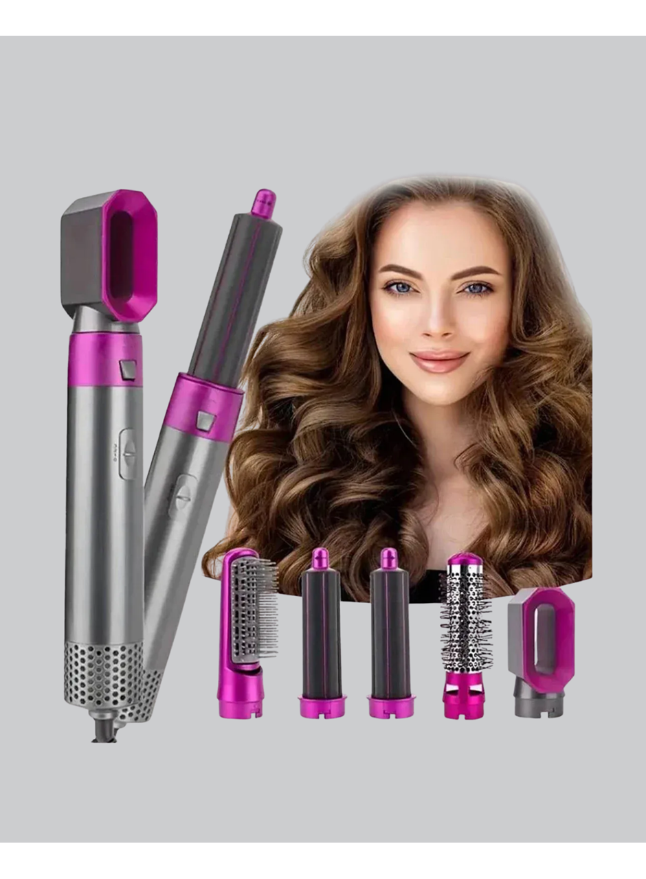 5’i 1 Arada Saç Şekillendirme Makinesi Hızlı Kuruma ve Kuaför Kalitesinde Sonuç