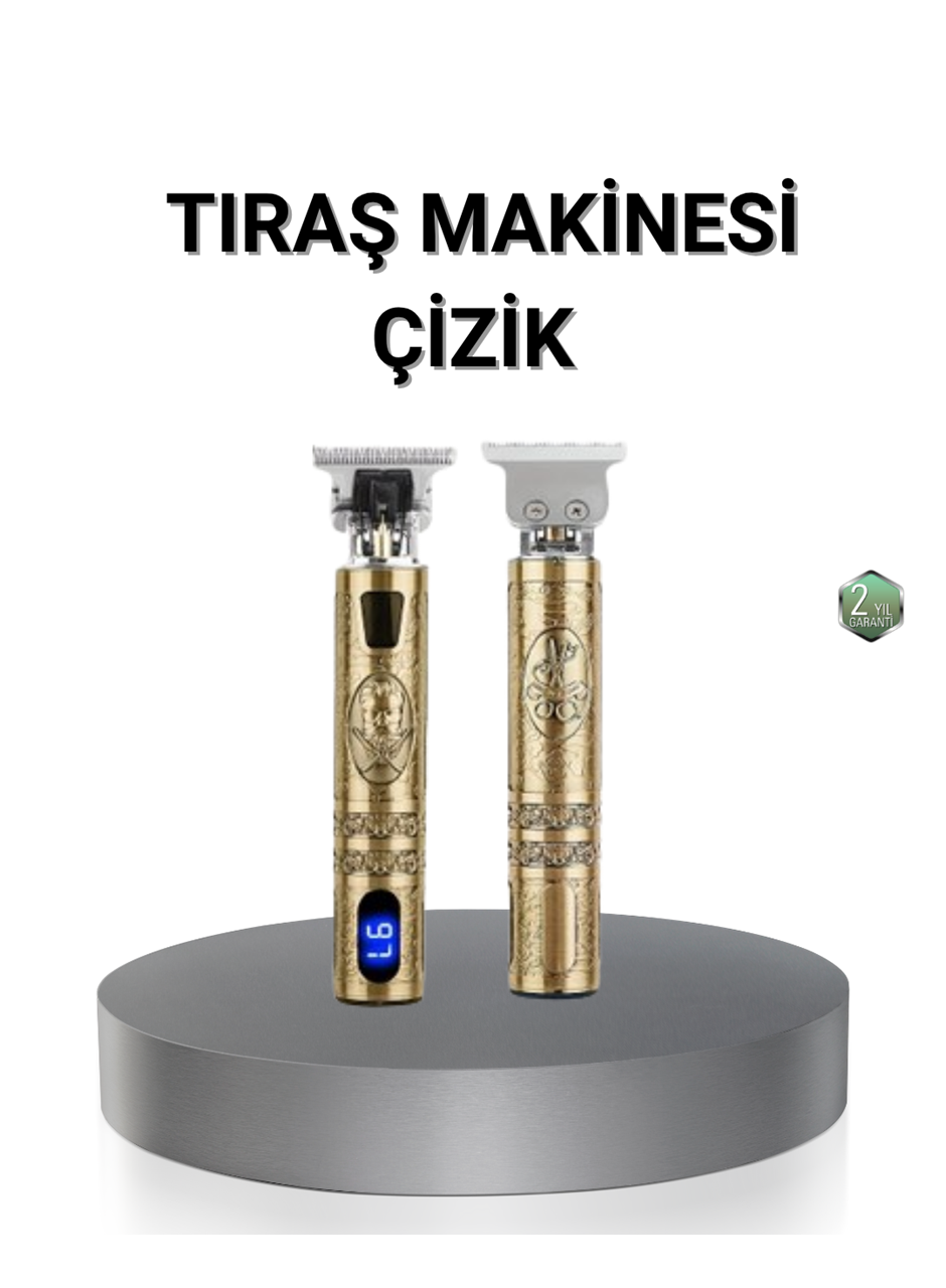 Kablosuz Şarjlı Profesyonel Tıraş Makinesi – 1800 mAh Lityum Pil