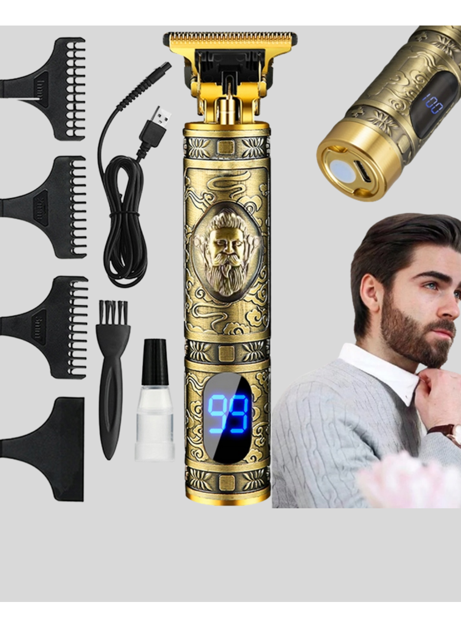 Kablosuz Şarjlı Profesyonel Tıraş Makinesi – 1800 mAh Lityum Pil