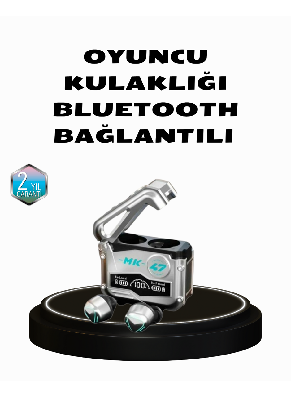 Kablosuz Spor Kulaklık – Düşük Gecikmeli Oyun Modu, Powerbank Şarj Kutusu